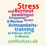 Grafik Stress und Burnout bewältigen