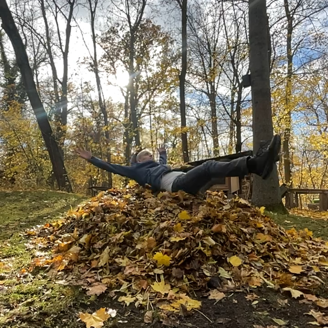Flug in Laubhaufen – Der Herbstblues haut dich um ...