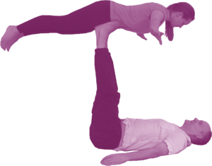 Bird (Vogel) Acrobatic Yoga Position Steffen und Julia