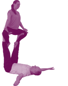 Thron - Acrobatic Yoga Position Steffen und Julia